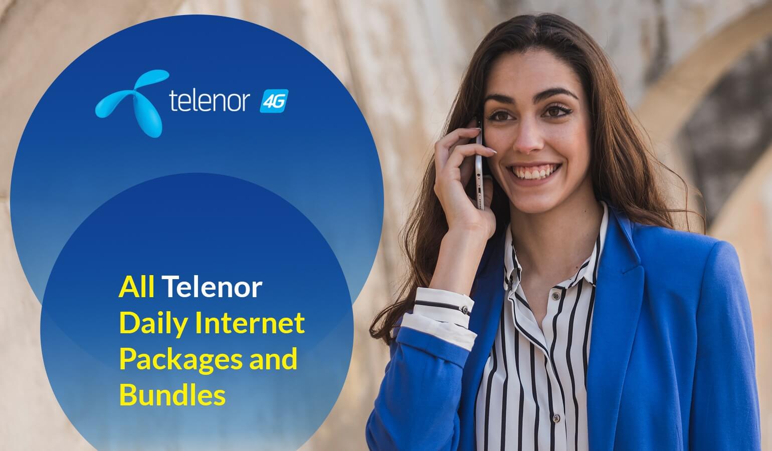 telenor daily internet packages